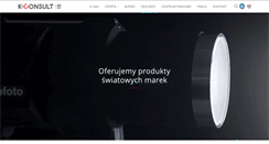 Desktop Screenshot of kconsult.pl
