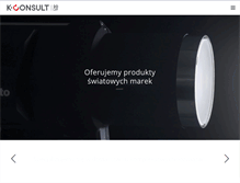 Tablet Screenshot of kconsult.pl